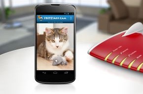 AVM GmbH: Neue FRITZ!App Cam für Android macht Smartphones und Tablets zur Webcam (BILD)