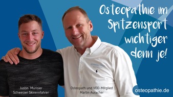 Verband der Osteopathen Deutschland e.V.: Osteopathie im Spitzensport wichtiger denn je / Interview mit Osteopath und VOD-Mitglied Martin Auracher vom OsteoZentrum Schliersee