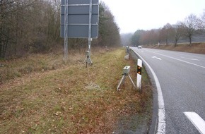 Polizeidirektion Pirmasens: POL-PDPS: Waldfischbach - B 270 - Geiselberger Kreuzung - Radarkontrolle