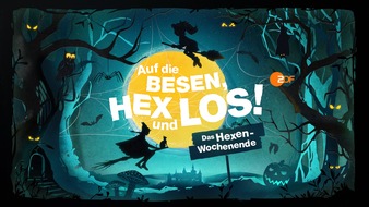 KiKA - Der Kinderkanal ARD/ZDF: "Das Hexenwochenende: Auf die Besen, hex und los!" / Programmschwerpunkt bei KiKA und im ZDF vom 25. bis 27. Oktober 2019