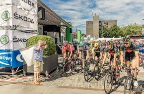 Skoda Auto Deutschland GmbH: Radsportklassiker ,Rund um Köln' startet zum 8. Mal mit Unterstützung von SKODA (FOTO)