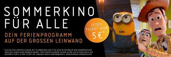 Aktionen, Angebote, Abenteuer: Sommerkino bei CinemaxX