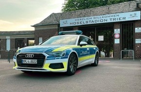 Polizeipräsidium Trier: POL-PPTR: Polizei zieht positive Bilanz der Regionalligapartie zwischen der Eintracht Trier und dem SSV Ulm