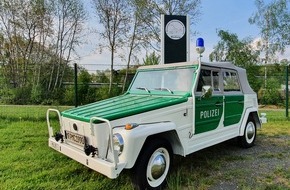 Polizeipräsidium Mittelhessen - Pressestelle Marburg-Biedenkopf: POL-MR: Besonderer Polizeioldie als Neuzugang; Zum Int. Museumstag am 15. Mai öffnet das Marburger Museum mit weiterem Oldie