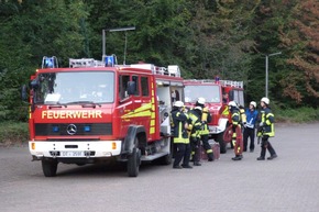 FW-DT: Feuer in Werkstatt - Alarmübung
