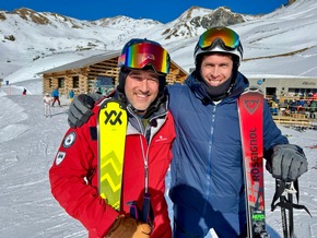 Salar Bahrampoori läutet mit «Skischule Salar» den Winter ein