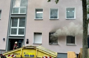 Feuerwehr Dortmund: FW-DO: Wohnungsbrand in Dortmunder Nordstadt