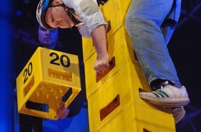 ProSieben: "Schlag den Raab": Stefan Raab gewinnt den Samstagabend, Kandidat Matthias 1,5 Millionen