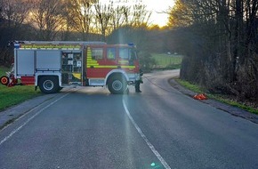 Feuerwehr Herdecke: FW-EN: Sturm "Klaus" bereitete nur mittelmäßig Arbeit - Heimrauchmelder schlug in der Zeppelinstraße Alarm.