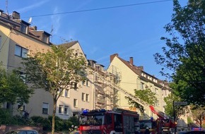 Feuerwehr Hattingen: FW-EN: Verkehrsunfall und Brand im Gebäude - Feuerwehr Hattingen zweimal im Einsatz