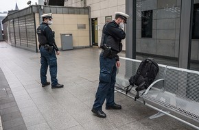 Bundespolizeidirektion Sankt Augustin: BPOL NRW: Vergessener Koffer sorgt für Räumung am Hauptbahnhof: Bundespolizei appelliert an Reisende