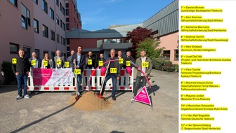 Deutsche Telekom AG: Baustart für den geförderten Glasfaserausbau in Herdecke, Gevelsberg, Hattingen, Sprockhövel, Wetter und Witten