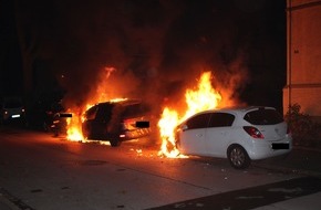Polizei Duisburg: POL-DU: Wedau: Zwei Autos in Flammen - Wer hat verdächtige Beobachtungen gemacht?