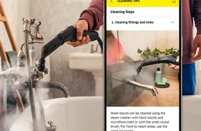 Alfred Kärcher SE & Co. KG: Pressemitteilung: Kärcher Home & Garden App – der smarte Reinigungsexperte