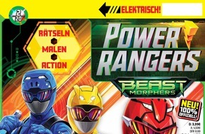 Egmont Ehapa Media GmbH: Die Power Rangers Beast Morphers erhalten ihr offizielles Magazin