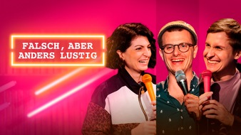 ARD Mediathek: Neue Staffel "Falsch, aber anders lustig" ab 16. Oktober in der ARD Mediathek