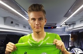 United Charity gemeinnützige Stiftungs GmbH: Marcel Kittel versteigert sein Grünes Tour de France-Trikot für den guten Zweck / Der Sprintstar und United Charity unterstützen mit dem Erlös die Deutsche PSP-Gesellschaft e.V.