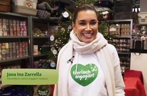 Gegen Armut auf vier Pfoten: Fressnapf-Initiative "tierisch engagiert" unterstützt Tiertafel Düsseldorf mit Wunschbaumaktion