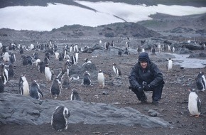 ZDF: "SOS vom Südpol": ZDF-Südamerika-Korrespondent Andreas Wunn erkundet für "planet e." das schmelzende Eis der Antarktis (FOTO)