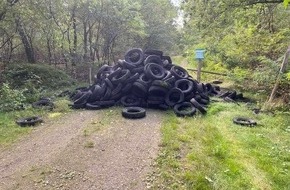 Polizeiinspektion Emsland/Grafschaft Bentheim: POL-EL: Niederlangen - Reifen entsorgt