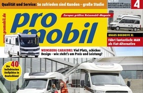 Motor Presse Stuttgart, PROMOBIL/ CARAVANING: Große Zufriedenheitsstudie von promobil und CARAVANING: Zufriedene Camper benennen auch Defizite