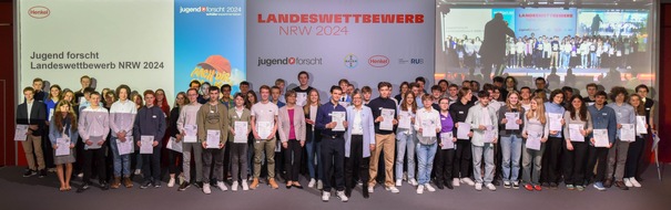 Henkel AG & Co. KGaA: Henkel und "Jugend forscht" zeichnen Nachwuchskräfte bei NRW-Landeswettbewerb aus