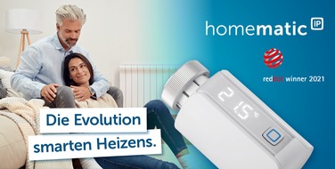 eQ-3 AG: Design und Technik smart vereint: Der Homematic IP Heizkörperthermostat – Evo