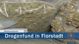 Polizeipräsidium Mittelhessen - Pressestelle Wetterau: POL-WE: Vorwurf Drogenhandel - Durchsuchung bei Florstädter