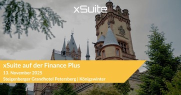xSuite Group: Finance Plus 2025: xSuite informiert über E-Rechnung und KI in der Kreditorenbuchhaltung