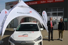 Kumho Tire Europe GmbH: Kumho macht Elektromobilität erlebbar