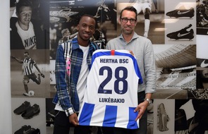 HERTHA BSC GmbH & Co. KGaA  : Hertha BSC verpflichtet Dodi Lukébakio