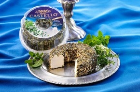 Arla Foods Deutschland GmbH: Neu im Castello Frischkäsering-Sortiment / Castello Frischkäsering Alpenkräuter - Käsegenuss für alle Sinne (mit Bild)
