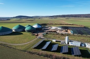 Erdgas Südwest: Presseinformation: Erdgas Südwest erzeugt Solarstrom auf Biogasanlage in Riedlingen