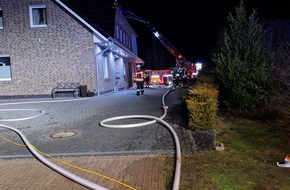Kreisfeuerwehr Rotenburg (W&uuml;mme): FW-ROW: Brandeinsatz in Sottrum - Feuerwehr verhindert Schlimmeres