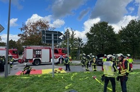 Feuerwehr Bochum: FW-BO: Schwerer Verkehrsunfall in Bochum Harpen