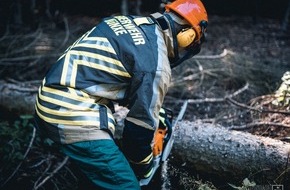 Freiwillige Feuerwehr Hünxe: FW Hünxe: Sturmschaden