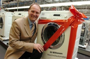Miele & Cie. KG: Miele produziert 20-millionsten Waschautomaten