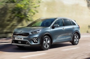 Kia Deutschland GmbH: Elektrisierende Crossover: Neue Versionen von Kia Niro Hybrid* und Plug-in Hybrid*