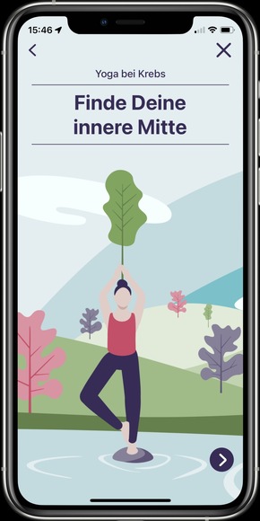 Neu: Yoga für Krebspatient:innen als Coaching-Programm in der Mika-App