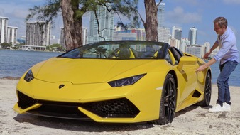 RTLZWEI: GRIP - Das Motormagazin: "Der neue Lamborghini Huracán Spyder"