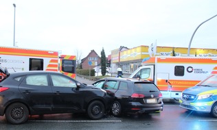 Polizei Coesfeld: POL-COE: Dülmen, Nordlandwehr, Münsterstraße/Drei verletzte Personen