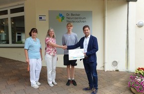 Dr. Becker Klinikgesellschaft: Dr. Becker Neurozentrum Niedersachsen spendet 1.000 Euro an Förderkreis Gymnasium Bad Essen