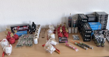 Hauptzollamt Magdeburg: HZA-MD: Fast 115 kg Pyrotechnik durch Magdeburger Zoll sichergestellt / Hauptzollamt Magdeburg warnt vor gef&auml;hrlichem Feuerwerk aus dem Ausland