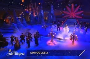 BurdaForward GmbH: Silbereisen-Show: 6 Millionen Menschen verfolgen Sinfoglesia Weihnachts-Hit