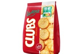 The Lorenz Bahlsen Snack-World GmbH & Co KG Germany: Presseinformation Lorenz: Clubs Cracker wird nachhaltiger