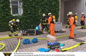 Feuerwehr München: FW-M: "Ganz schön aufgebläht" (Altstadt)