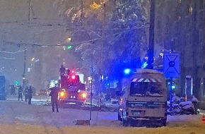 Feuerwehr München: FW-M: Schneechaos in Bayern (Stadtgebiet)
