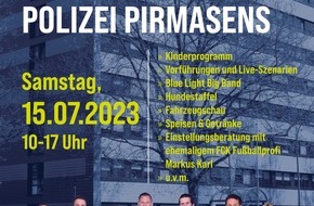 Polizeidirektion Pirmasens: POL-PDPS: Tag der offenen Tür bei der Polizei Pirmasens