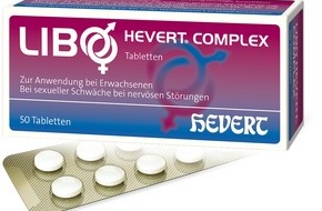 Hevert-Arzneimittel GmbH & Co. KG: Neu: Libo Hevert Complex bei sexueller Schwäche und Unlust