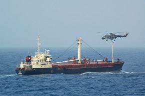 Deutsche Marine - Bilder der Woche: Fotobeispiele von Marinesoldaten im Einsatz unter anderem zum Boarding